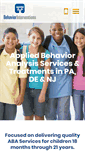 Mobile Screenshot of behaviorinterventions.org