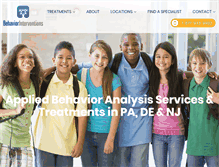 Tablet Screenshot of behaviorinterventions.org